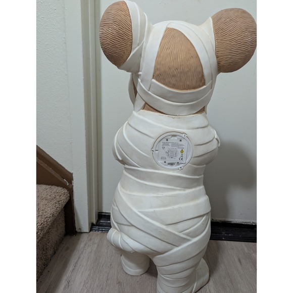 2.5 FT LED Mummy Mouse Blow Mold Halloween Decor - Home Depot 2024, 30" Light up - Picture 5 of 6